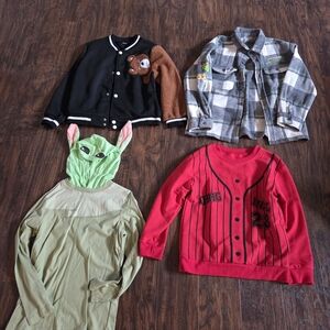 Boys Size Medium Long Sleeve Sweatshirt Clothes Lot